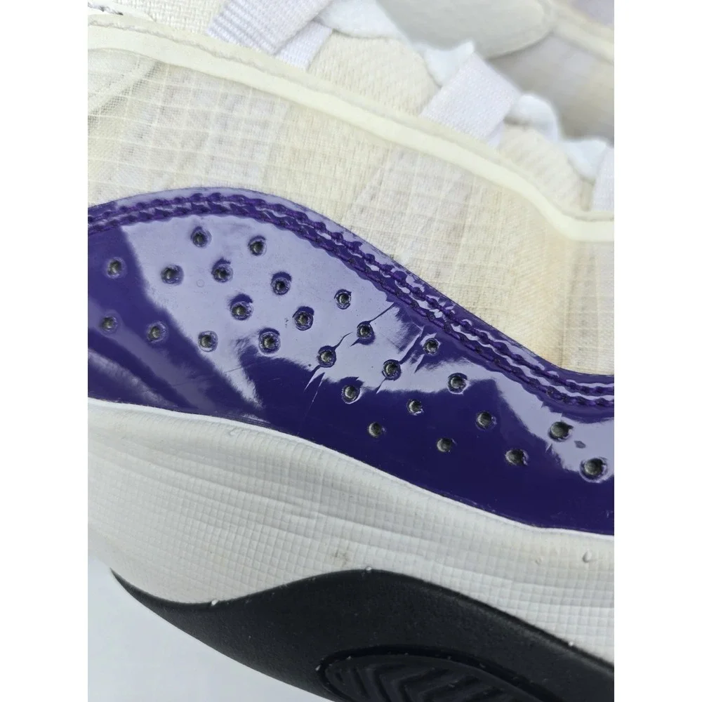 Nike Air Jordan CMFT Low Top Shoes Men's Size 11 White Purple - DN4180-105